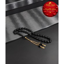 Sevgililer Günü Koleksiyonu Beyzi Model Sıkma Kehribar Tesbih Kişiye Özel Harfli Tasarım Püskül Tasarımlı