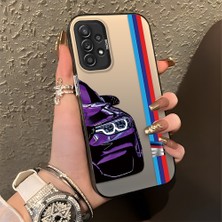 Hontinga Samsung Galaxy A35 A52 A52S A54 A55 5g 4g Uyumlu Kılıfı Silikon Kenar Sert Arka Düşüme Önleyici Basitlik Anti Düşme Kamera Korumali Telefon Kılıfı K1-0588 Bmw Desen