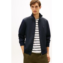 Tommy Hilfiger Essentıal Intechno Mıx Zıp Thru Erkek Sweatshirt MW0MW41758DW5