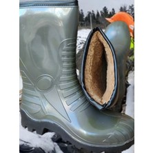 Palalı S5 Içi Yünlü Çelik Burun Çelik Ara Taban Soğuk Hava Çizmesi