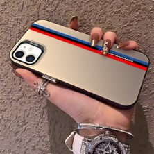 Hontinga iPhone 11 13 iPhone 12 Pro Uyumlu Kılıfı Silikon Kenar Sert Arka Düşüme Önleyici Basitlik Anti Düşme Bmw Desen Kamera Korumali Telefon Kılıfı K1-0589