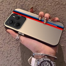 Hontinga Xiaomi Redmi Note 14 Pro 5g 4g Note 14S 4g Uyumlu Kılıfı Silikon Kenar Sert Arka Düşüme Önleyici Basitlik Anti Düşme Bmw Desen Kamera Korumali Telefon Kılıfı K1-0589