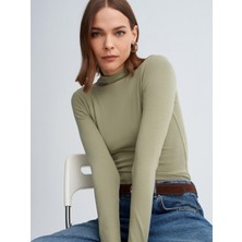 Dilvin 31433 Dik Yaka Top-Çağla