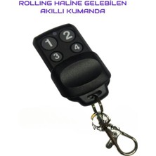 Zetek Elektronik UK43 Rolling (Nice, Bft, Hiland, Faac Vb) Olabilen Fıx Akıllı Kumanda Garaj Kepenk Bariyer Kumandası