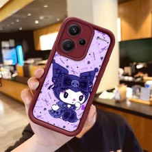 Hontinga Xiaomi Redmi Note 13 Pro Plus 5g 4g Uyumlu Telefon Kılıfı Düşüme Önleyici Basitlik Anti Düşme Kamera Korumali Spider Man Bordo Desen Yumuşak Silikon Telefon Kılıfı K2-7147