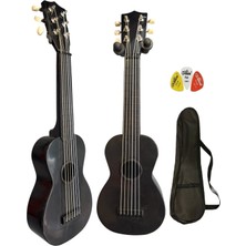 Sazhane Kompozit Siyah 54CM Çocuk Gitarı 6 Telli 4-10 Yaş