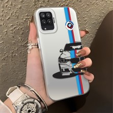 Hontinga Samsung Galaxy A12 A13 A14 A15 5g 4g Uyumlu Kılıfı Silikon Kenar Sert Arka Düşüme Önleyici Basitlik Anti Düşme Kamera Korumali Telefon Kılıfı K1-0588 Bmw Desen