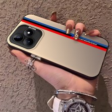Hontinga Realme C55 C53 C51 Uyumlu Kılıfı Silikon Kenar Sert Arka Düşüme Önleyici Basitlik Anti Düşme Bmw Desen Kamera Korumali Telefon Kılıfı K1-0589