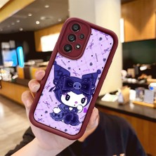 Hontinga Samsung Galaxy A72 A73 5g 4g Uyumlu Telefon Kılıfı Düşüme Önleyici Basitlik Anti Düşme Kamera Korumali Spider Man Bordo Desen Yumuşak Silikon Telefon Kılıfı K2-7147