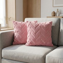 Vienna Home Dekoratif Wellsoft Kırlent Kılıfı 2’li 45X45 – Yumuşacık, Dayanıklı, Fermuarlı