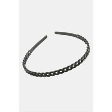 Datatek Zincir Desenli Siyah Renkli Taç