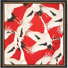 New Obsessions Bohemia Serisi 70X70 Saten Bandana Şal Fular