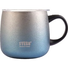 Tyeso Napoli Mug Vakumlu Paslanmaz Çift Duvarlı Termal Kapaklı 355ML
