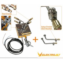 Kadıoğlu Elektrojet - 2 Yön 4 Çıkış Zeytin - Meyve Modeli Pulverizatörü (Damla Önleyicisiz)