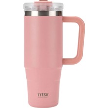 Tyeso Qq Termos Sızdırmaz Pipetli Çift Duvarlı Vakumlu 900ML