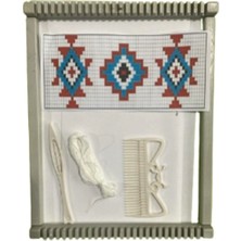 Sahra Bozkırlı Halı Dokuma Seti - 2 Adet