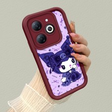 Hontinga Tecno Spark 20 Pro Spark 20C Uyumlu Telefon Kılıfı Düşüme Önleyici Basitlik Anti Düşme Kamera Korumali Spider Man Bordo Desen Yumuşak Silikon Telefon Kılıfı K2-7147