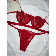Rozenin Lingerie Bant Detaylı Dantelli Iç Çamaşır Takımı