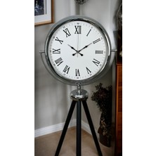 Lowell Home Krom Asalet Tripod Ayaklı Saat LWL-47U89