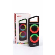 Jedel SD454 Rgb Işıklı Taşınabilir Bluetooth Hoparlör | Güçlü Bass | Şarjlı | Partiye Uygun Ses Sistemi