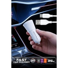 SY-691 25W Type-C Araç Şarj & Data Kablosu