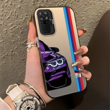 Hontinga Xiaomi Redmi Note 10 Pro Note 10S 4g 10 2022 10A Uyumlu Kılıfı Silikon Kenar Sert Arka Düşüme Önleyici Basitlik Anti Düşme Kamera Korumali Telefon Kılıfı K1-0588 Bmw Desen