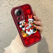 Hontinga Xiaomi 11T Pro 12 Lite 12T 13T Pro 13 Lite 5g Uyumlu Telefon Kılıfı Düşüme Önleyici Basitlik Anti Düşme Kamera Korumali Spider Man Bordo Desen Yumuşak Silikon Telefon Kılıfı K2-7147