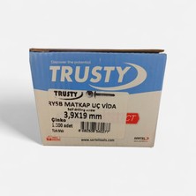 Akdeniz Trusty 3,19X19MMMERCIMEK Başlı Akıllı Vida 1000 Adet
