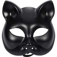 Starseven Siyah Renk Lüks Kedi Maskesi