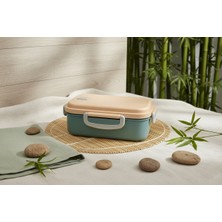 Yazıcı Tek Katlı Yemek Mama Saklama Beslenme Kabı Sefertası 2 Bölmeli