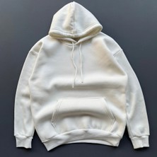 CC Collection Unisex Oversize Kapüşonlu 3 Iplik Hoodie Kanguru Cepli Streetwear