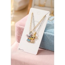 Bear & Pear Mıknatıslı Kolye Sarılan Koalalar 2'li Best Friends Kolye