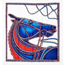New Obsessions Bohemia Serisi 70X70 Saten Bandana Şal Fular