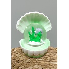 Datatek Balık Istiridye Işıklı Kar Küresi Orta