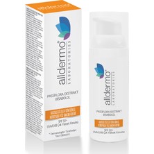 Alldermo Hassas Ciltler İçin Güneş Koruyucu Yüz Bakım Kremi SPF 50+ 50 ml