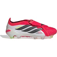 adidas Predator Elite FoldOver Tongue Erkek Kırmızı Çim Saha Kramponu.-