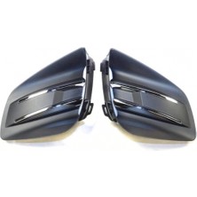 TŞT Renault Clio Ön Tampon Panjuru Nikelaj Bandlı Set 2020- (Oem No:  263313919R)