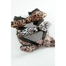 Datatek Leopar Desenli Kedi Kulağı Taç