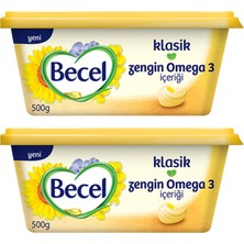 Becel Klasik Margarin 500 gr Kase x 2 Adet