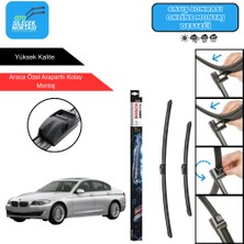 Bmw F10 5.serisi Uyumlu 2010-2016 Bosch Aerotwin Araca Özel Ön Silecek Takımı 650-450MM
