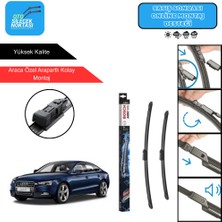Audi A5 Uyumlu 2009-2024 Bosch Aerotwin Araca Özel Ön Silecek Takımı 600-500MM