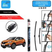 Renault Captur Uyumlu 2016-2019 Bosch Aerotwin Araca Özel Ön Silecek Takımı 600-450MM