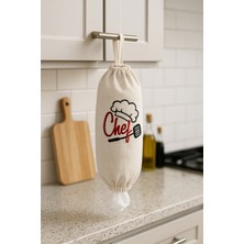 MasterCar Chef Poşetlik & Punch Keten Poşet Düzenleyici – Poşet Organizeri, Mutfak Poşet Düzenleyici