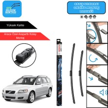Volvo V50 Uyumlu 2006-2012 Bosch Aerotwin Araca Özel Ön Silecek Takımı 650-500MM