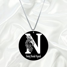 Keyf'ince Shopping N Harfli Pleksi Dikiz Ayna Araba Süsü I Model - 4 I Kişiye Özel I Isme Özel I Firmalara Özel I Universal Araba Ayna Süsü