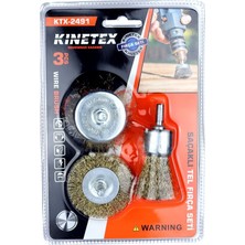 Vanch 3PCS  SAÇAKLI TEL FIRÇA SETİ (5264)