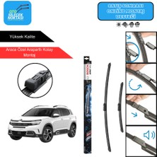 Citroen C5 Aircross Uyumlu 2019-2022 Bosch Aerotwin Araca Özel Ön Silecek Takımı 700-400MM