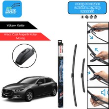 Mazda 3 Uyumlu 2014-2016 Bosch Aerotwin Araca Özel Ön Silecek Takımı 600-450MM