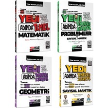 Parlayan Projeler Tüm Adaylar Için Yedi Adımda Temel Matematik+Problemler+Geometri+Sayısal Mantık Tamamı Video Çözümlü