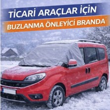Dokaca Gri Renk | Ticari Sınıf Otomobillerle Uyumlu | Buzlanma ve Güneş Önleyici Koruyucu Branda